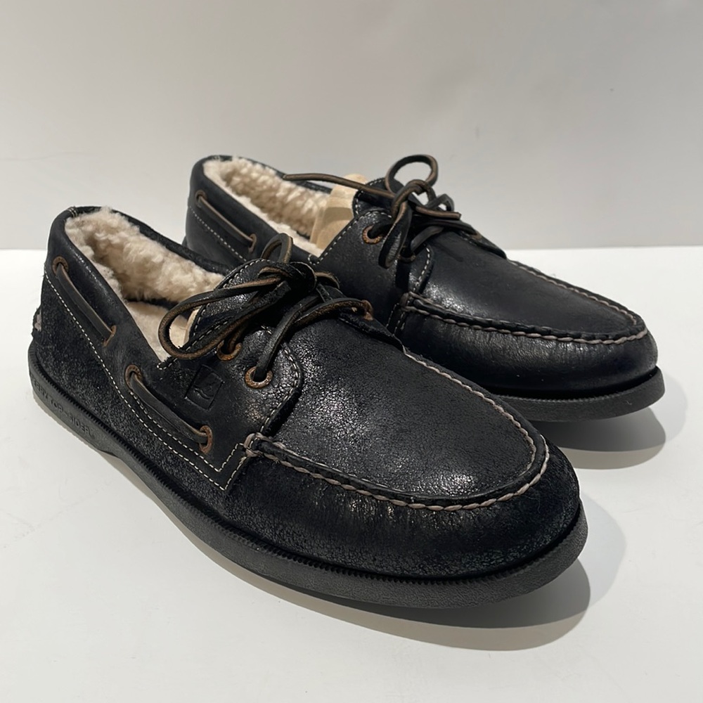 Men’s Sperry Gold Cup in Black - Boat Shoe